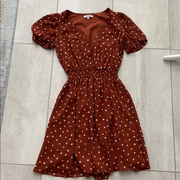 Madewell Polka Dot Dress - Picture 1 of 2